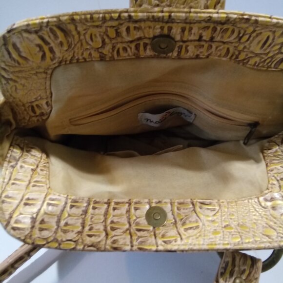 Mad bags hand bag Leopard faux fur faux leather with decorative accents. - Picture 15 of 16